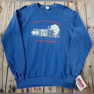 Vintage 80s East Syracuse Minoa JERZEES by Russell Athletic sweatshirt